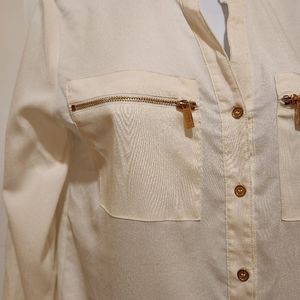 Calvin Klein Cream blouse
